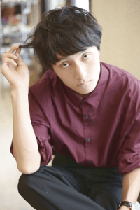 モード系マッシュの髪型 モード系マッシュヘアスタイル